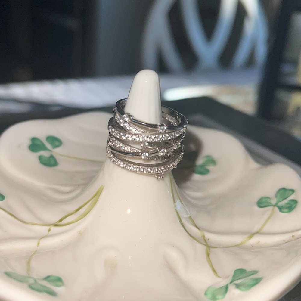 QVC size 5 sterling silver
